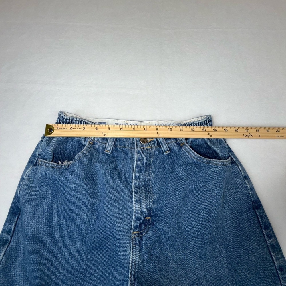 Designed With Your Body In Mind Jeans Women 10P Blue Vintage Style Elastic Waist - Picture 4 of 8